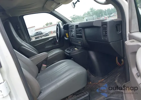 2013 Chevrolet Express 2500 Work Van из США, поврежденный, VIN 1GCWGFCA0D1116537